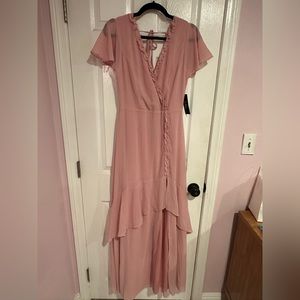 Lulus medium long dress nwt